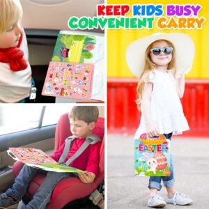 Easter Bunny and Egg Cartoon Sticker Book easter bunny and egg cartoon sticker book b3