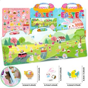 Easter Bunny and Egg Cartoon Sticker Book easter bunny and egg cartoon sticker book c2