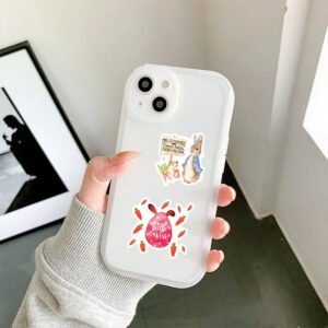 easter cartoon bunny and egg vinyl stickers b