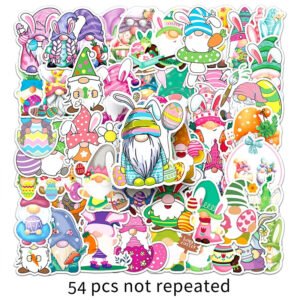 Easter Dwarf Cartoon Vinyl Stickers easter dwarf cartoon vinyl stickers b