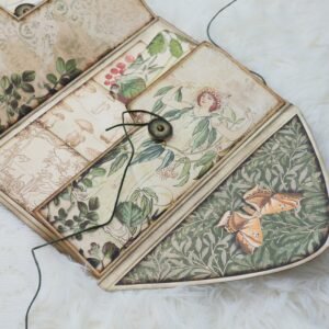 elf girl handmade junk journal folio kit 15