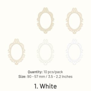Embossed Die-cut Hollow Border Cardstock Scrapbook Paper embossed die cut hollow border cardstock scrapbook paper sku 1