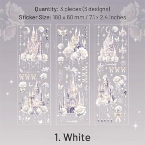 Enchanted Castle Series Vinyl Stickers enchanted castle series vinyl stickers sku 1
