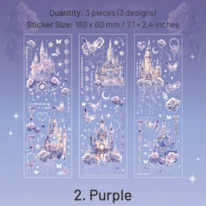 Enchanted Castle Series Vinyl Stickers enchanted castle series vinyl stickers sku 2