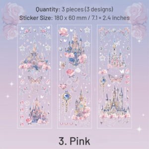 Enchanted Castle Series Vinyl Stickers enchanted castle series vinyl stickers sku 3