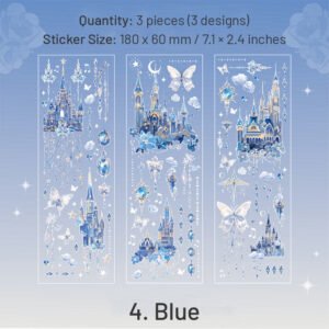 Enchanted Castle Series Vinyl Stickers enchanted castle series vinyl stickers sku 4