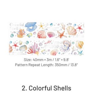 endless charm silver foil feather plant decorative tape sku 2
