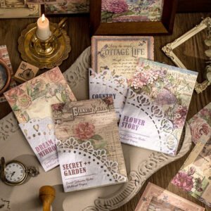 European-Style Large Floral Decorative Paper