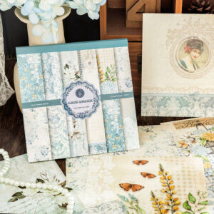 european style vintage lace floral decorative paper b4