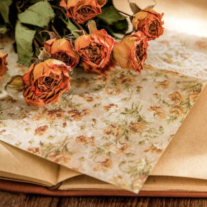european style vintage lace floral decorative paper c2