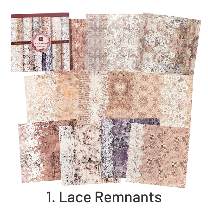 european style vintage lace floral decorative paper sku 1