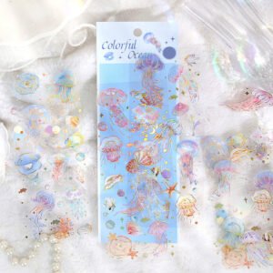 Everything Is Fun High-End Hot Stamping Flower Bird Sticker everything is fun high end hot stamping flower bird sticke b2