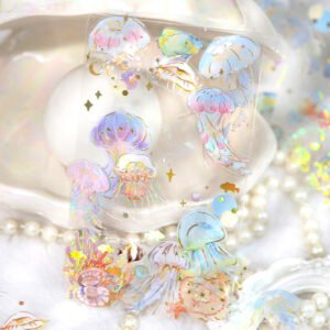 Everything Is Fun High-End Hot Stamping Flower Bird Sticker everything is fun high end hot stamping flower bird sticke b4