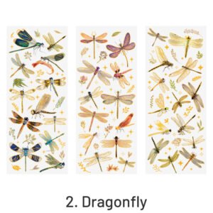 Everything Is Fun High-End Hot Stamping Flower Bird Sticker everything is fun high end hot stamping flower bird sticke sku 2