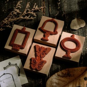 Explorer Specimen Series Vintage Hollow Wooden Rubber Stamp explorer specimen series vintage hollow wooden rubber stamp c