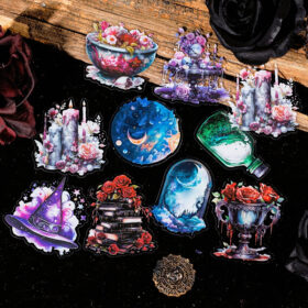 Exquisite Magic Box Irregular Cutting Molds Sticker