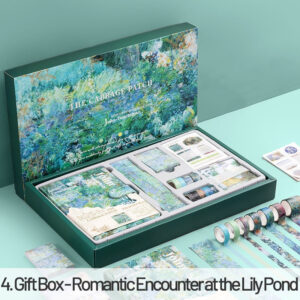 Romantic Encounter at the Lily Pond
