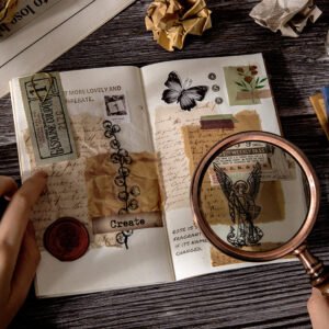 Famous Artist's Manuscripts Vintage Scrapbook Paper famous artist s manuscripts vintage scrapbook paper b3