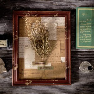 Famous Artist's Manuscripts Vintage Scrapbook Paper famous artist s manuscripts vintage scrapbook paper b4