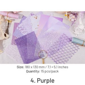 fancy net mixed material decorative paper package sku 4