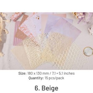 fancy net mixed material decorative paper package sku 6