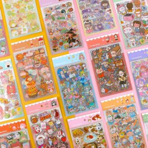 Fantasy Cartoon Series Small Vinyl Stickers fantasy cartoon series small pvc stickers b3