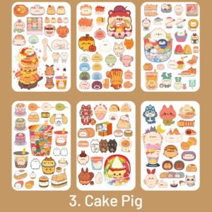 Fantasy Cartoon Series Small Vinyl Stickers fantasy cartoon series small pvc stickers sku 3