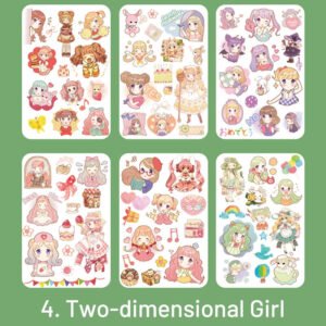 Fantasy Cartoon Series Small Vinyl Stickers fantasy cartoon series small pvc stickers sku 4