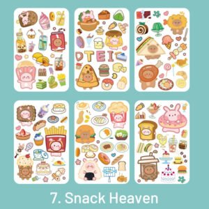 Fantasy Cartoon Series Small Vinyl Stickers fantasy cartoon series small pvc stickers sku 7