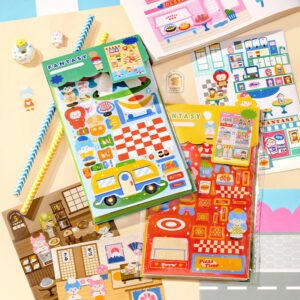 fantasy gourmet cartoon character decorative sticker a2