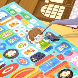 fantasy gourmet cartoon character decorative sticker c2
