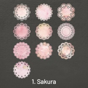 fantasy lace hollow vintage collage background paper sku 1