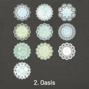 fantasy lace hollow vintage collage background paper sku 2
