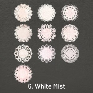 fantasy lace hollow vintage collage background paper sku 6