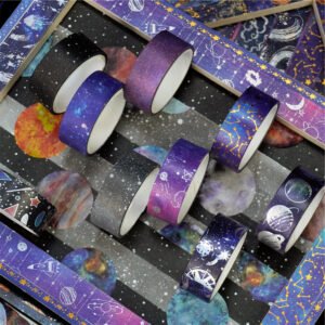 Fantasy Planet Hot Stamping Washi Tape Set fantasy planet hot stamping washi tape set b2