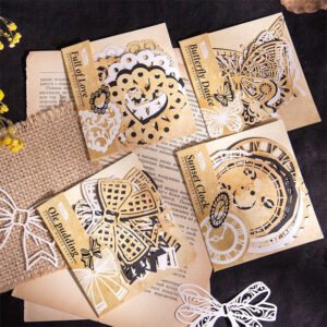 Fantasy Waltz Series Retro Lace Hollow Decorative Paper