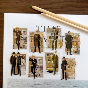 Fashion Note Series European Style Decorative Stickers fashion note series european style decorative stickers b7