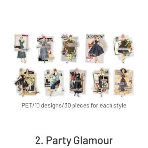 Fashion Note Series European Style Decorative Stickers fashion note series european style decorative stickers sku 2