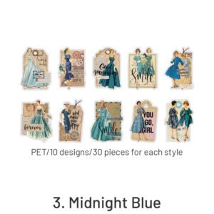 Fashion Note Series European Style Decorative Stickers fashion note series european style decorative stickers sku 3