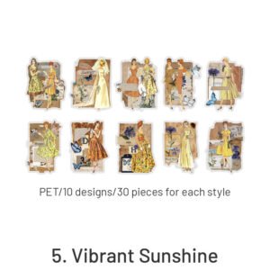Fashion Note Series European Style Decorative Stickers fashion note series european style decorative stickers sku 5