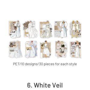 Fashion Note Series European Style Decorative Stickers fashion note series european style decorative stickers sku 6