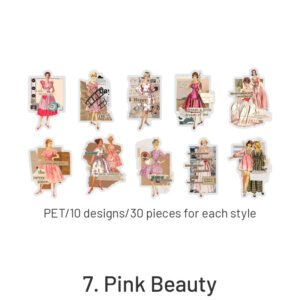 Fashion Note Series European Style Decorative Stickers fashion note series european style decorative stickers sku 7