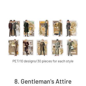 Fashion Note Series European Style Decorative Stickers fashion note series european style decorative stickers sku 8