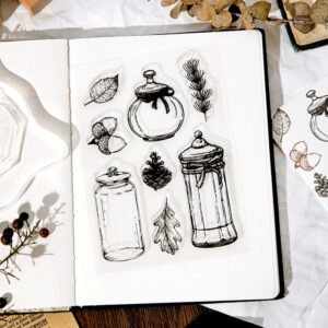 favorite four seasons series vintage silicone stamps b3