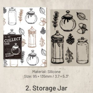 favorite four seasons series vintage silicone stamps sku 2
