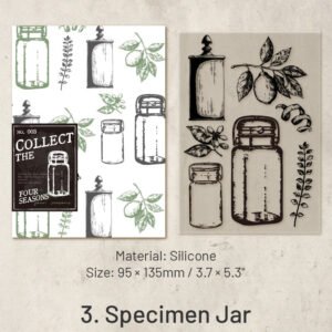 favorite four seasons series vintage silicone stamps sku 3
