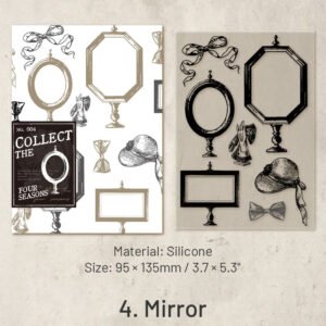 favorite four seasons series vintage silicone stamps sku 4