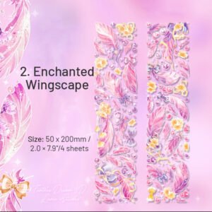 feather dreams hot stamping feather stickers sku 2