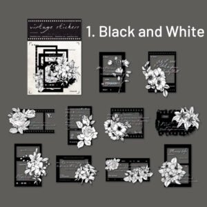 film and flower pet stickers sku 1