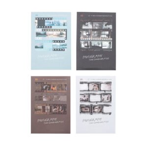 film pet tape set 10 rolls scenery winter autumn cat b5